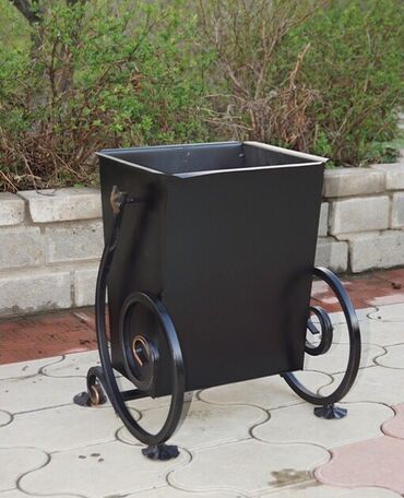 Tullantı qabları: Metal EN MMC olaraq istədiyiniz forma və ölçüde demir işlerinin — 27