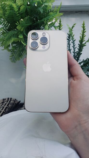 Apple iPhone: IPhone 13 Pro, Б/у, 128 ГБ, Matte Gold, 81 %