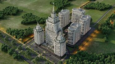 Продажа квартир: 2 комнаты, 83 м², Элитка, 13 этаж, ПСО (под самоотделку)