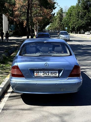 e klass: Mercedes-Benz S-Class: 1999 г., 4.3 л, Автомат, Бензин, Седан — 1