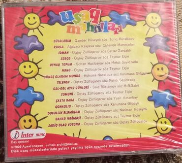 Digər kitablar və jurnallar: Uşaq mahnıları 2005 çi ilin orginal yeni açılmamış,Elşad Xose orgiňal -da lalafo.az — 2 Digər kitablar və jurnallar: Uşaq mahnıları 2005 çi ilin orginal yeni açılmamış,Elşad Xose orgiňal — 2