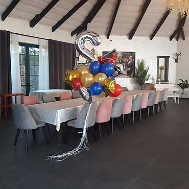 novruz oyuncaqları: Salam dekorlarin sarlarla ygilmasi,obyektkerin sarlarla acilisi,helium — 10