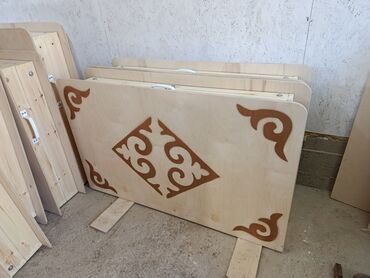 Кухонные столы: Бүктөлмө стол жасайбыз! Бүтөлмө стол (40)см (100×80см)-3300сом — 9