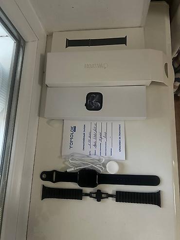mini gps tracker: Смарт‑часы на базе форм‑фактора Apple Watch с комплектом аксессуаров — 1
