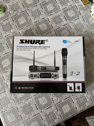 Математика: Новый Беспроводные (Bluetooth), Проводные Микрофон Shure, Самовывоз