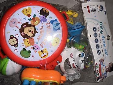 Игрушки: Детский набор игрушек - Музыкальный комплект Baby Drum Set: большой — 4