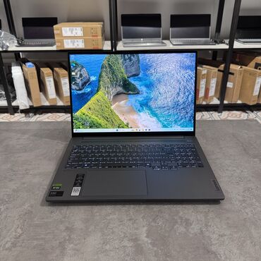 сумка чёрная: Ноутбук, Lenovo, 16 ГБ ОЗУ, 16 ", Новый, Игровой, память SSD