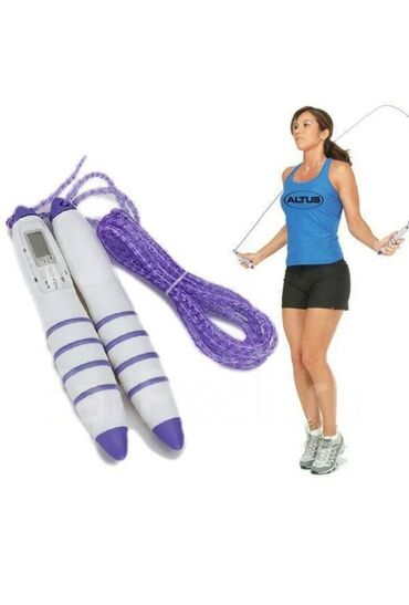 скакалка для гимнастики: Электронная скакалка, Скакалка для фитнеса, Скакалка с счетчиком 👍