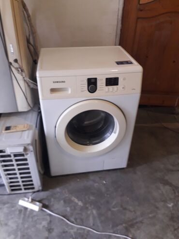 Paltaryuyan maşınlar: Paltaryuyan maşın Samsung, 6 kq, İşlənmiş, Avtomat, Qurutma var, Ödənişli çatdırılma