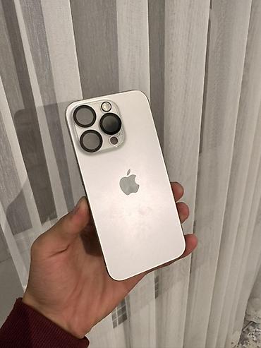 мини фото парат i: IPhone 15 Pro, Б/у, 512 ГБ, Белый, Коробка, 90 % — 5
