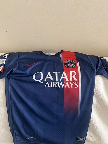 Futbolkalar: Futbolka, Nike, M, rəng - Göy — 1