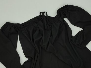 czarne bluzki z aplikacją: Women's blouse, size S