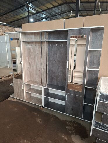 Гарнитуры для прихожей: Гарнитур для прихожей, Новый, ДСП, Бесплатная доставка, цвет - Бежевый — 6