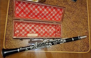 saz aleti: USSR istehsalı klarinet + orijinal futlyar - Model/işarə: H-160ПР6 — 3