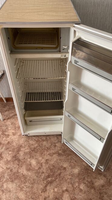 домашний холодилник: Муздаткыч Саратов, Колдонулган, Эки камералуу