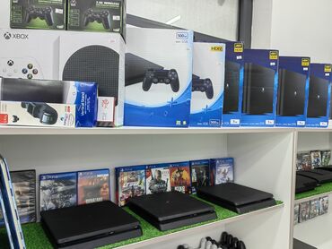 PS4 (Sony PlayStation 4): Магазин Заманбап Игровые компьютеры приставки 🕹Аксессуары телефоны