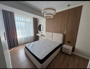 токмок квартира микрорайон: 3 комнаты, 88 м², Элитка, 11 этаж, Евроремонт