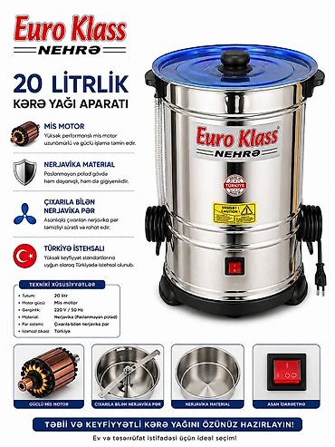 süd seperatoru: 🛒 Euro Klass Nehrə – 20 Litrlik Kərə Yağı Aparatı ✔️ Güclü və — 1