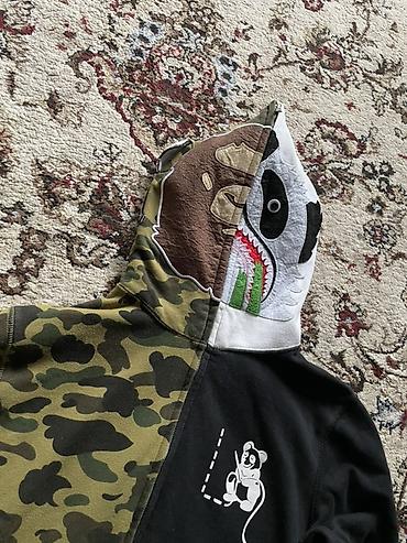 Худи на молнии BAPE (A Bathing Ape) Shark Full Zip, сплит-дизайн