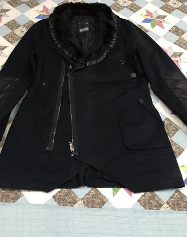 турецкое пальто мужское: Куртка XL (EU 42), цвет - Черный
