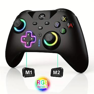 Video oyunlar üçün aksesuarlar: RGB işıqlanmalı universal oyun idarəetmə pultu - Uyğunluq: Nintendo — 4