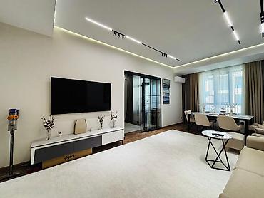 belgravia: 3 комнаты, 105 м², Асанбай мкр Элитка, 14 этаж, Дизайнерский ремонт — 9