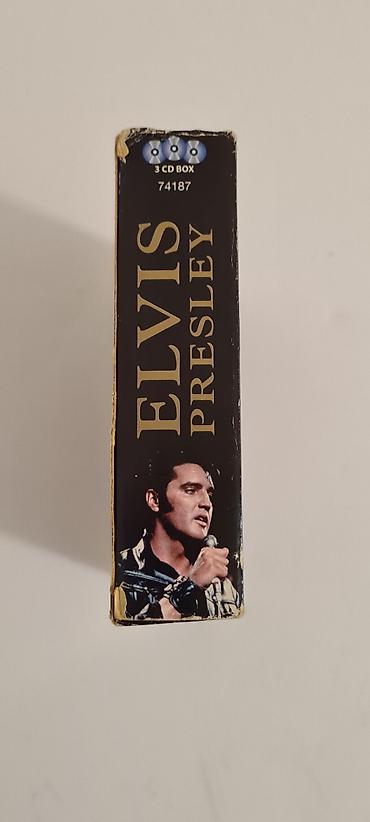 Kasete, CD i DVD: ★ Prodajem kolekcionarski muzički set sa 3CD-a posvećen Elvisu — 8