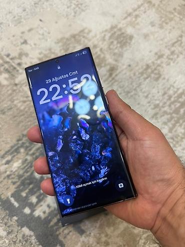 Elektronika: Samsung Galaxy S22 Ultra, rəng - Bənövşəyi, Simsiz şarj — 2