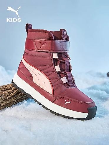 кроссовки puma: Детские зимние ботинки PUMA - Теплые высокие сапоги-ботинки для — 2