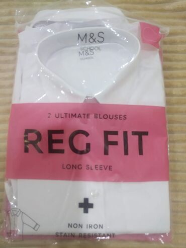 белье для девочек: Məktəbli forması Marks & Spencer, rəng - Ağ