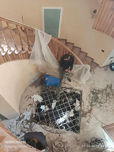 Beton işləri: Beton kəsmə xidməti - Divar, döşəmə və tavanlarda dəqiq və səliqəli — 28