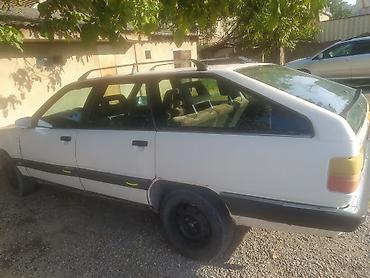 аварийное: Audi 100: 1989 г., 2 л, Бензин, Универсал — 2