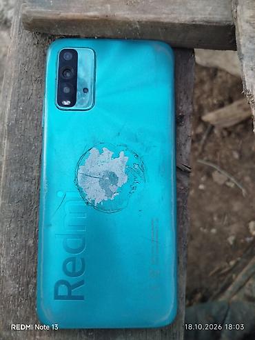 kabab bisirmək ucun manqal: Redmi 9T, 128 GB, rəng - Mavi, Qırıq — 1