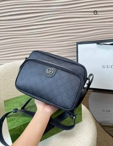 купить мужскую барсетку: Барсетка, Gucci, Материал: Натуральная кожа, Множество карманов, Моющийся материал, Оригинал, Новый