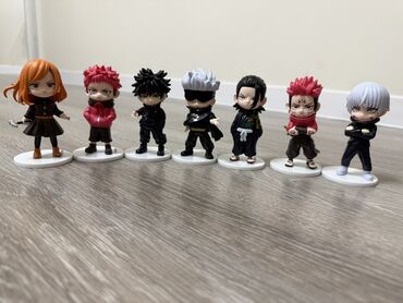 трико для вольной борьбы: Коллекционные аниме-фигурки Chibi по мотивам «Jujutsu Kaisen»