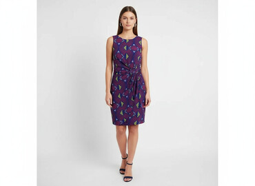 sukienki czerwone midi: Sukienka damska, rozmiar M