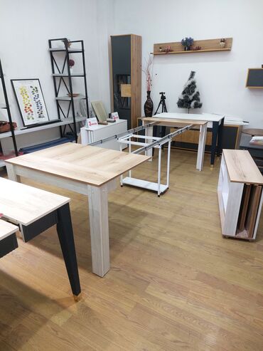 Столы для зала: 3 метровый стол трансформер "Швейцар" Длина: от 48 см до 3 метра (в — 10