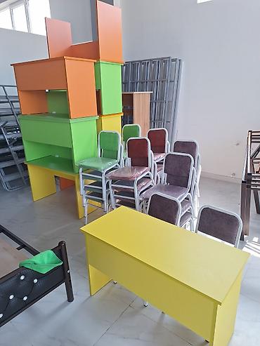 Digər uşaq mebeli: Bagça stol stul sexdən bir başa isdelnın sayda isdlnən rəngdə isdəlnə — 2
