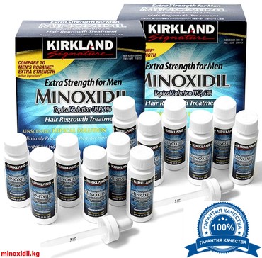 Minoxidil Kirkland 5% Эффективное средство для роста волос и