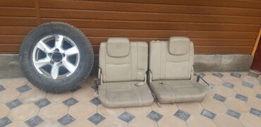 реставрация сидений автомобиля из кожи: Третий ряд сидений, Кожа, Lexus Б/у, Оригинал