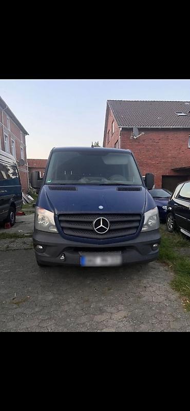 продаю рога: Mercedes-Benz Sprinter, синий фургон/грузовой микроавтобус. Кузов: - — 2
