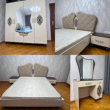 karaca gence: Yataq otağı mebeli. 650azn. matras ortopedik. İdeal — 1