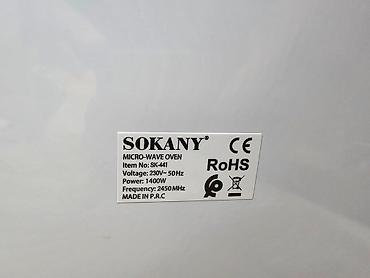 Mikrodalğalı sobalar: Mikrodalğalı soba Ayrıca dayanan, Mikrodalğalar ilə, rəng - Qara, Yeni — 16