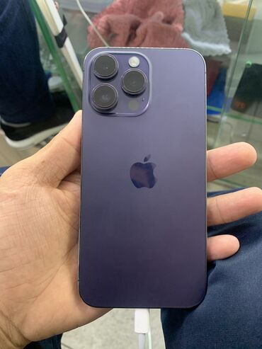 очень срочно продам: IPhone 14 Pro Max, Б/у, 256 ГБ, Deep Purple, 82 %