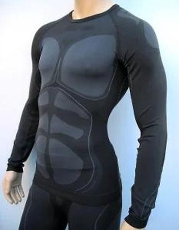 Trenerke: Muški set termo/kompresione odeće za trening – gornji deo dugih rukava — 14