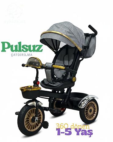Velosipedlər: Yeni Üç təkərli Uşaq velosipedi 12", Pulsuz çatdırılma, Ödənişli çatdırılma — 6