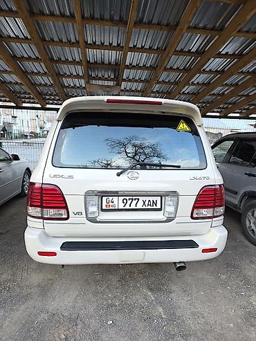 lexus: Lexus LX: 2003 г., 4.7 л, Автомат, Бензин, Внедорожник — 10