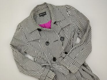 szare t shirty guess: Women`s trench, L (EU 40)