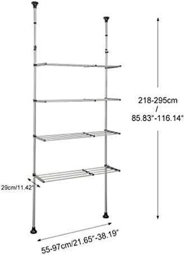 Police: Teleskopska polica za kupatilo Cena: 3700din Nije potrebno — 2