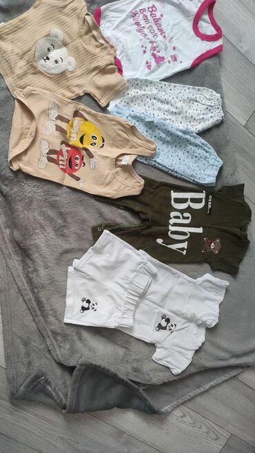 Uşaqlar üçün digər geyimlər: Одежда для малышей. в отличном состоянии. возраст 0-6 месяцев — 10